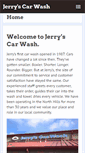 Mobile Screenshot of jerryscarwash.com
